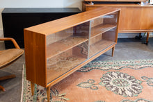 Load image into Gallery viewer, Vintage Teak Display Cabinet