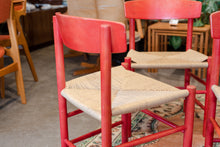 Load image into Gallery viewer, Vintage Børge Mogensen J39 Dining Chairs - Set of Four