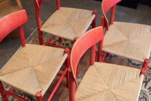 Load image into Gallery viewer, Vintage Børge Mogensen J39 Dining Chairs - Set of Four