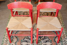 Load image into Gallery viewer, Vintage Børge Mogensen J39 Dining Chairs - Set of Four
