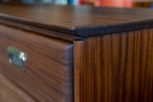 Load image into Gallery viewer, Vintage Custom Made Solid Wood Sideboard