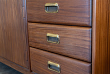 Load image into Gallery viewer, Vintage Custom Made Solid Wood Sideboard