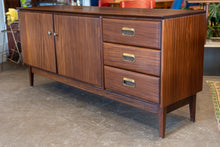 Load image into Gallery viewer, Vintage Custom Made Solid Wood Sideboard