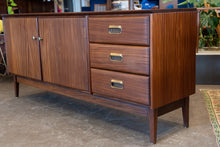 Load image into Gallery viewer, Vintage Custom Made Solid Wood Sideboard