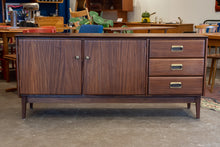 Load image into Gallery viewer, Vintage Custom Made Solid Wood Sideboard