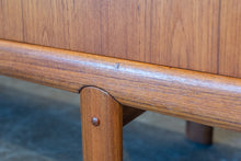 Load image into Gallery viewer, Vintage Refinished Bramin Teak Sideboard