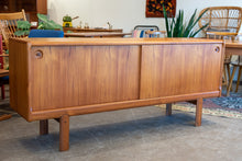 Load image into Gallery viewer, Vintage Refinished Bramin Teak Sideboard