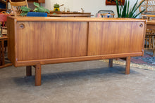 Load image into Gallery viewer, Vintage Refinished Bramin Teak Sideboard