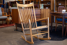 Load image into Gallery viewer, Vintage J16 Rocking Chair by Hans J Wegner