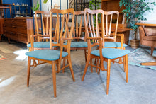 Load image into Gallery viewer, Set of Six Teak Sculptural Dining Chairs by Niels Koefoed

