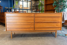 Load image into Gallery viewer, Restored Canadian Made Teak Six Drawer Dresser
