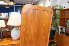 Load image into Gallery viewer, Vintage Danish Solid Teak Floor Mirror
