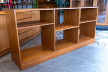 Load image into Gallery viewer, Vintage Teak Bookshelf with Adjustable Shelves
