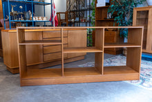 Load image into Gallery viewer, Vintage Teak Bookshelf with Adjustable Shelves

