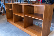 Load image into Gallery viewer, Vintage Teak Bookshelf with Adjustable Shelves
