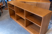 Load image into Gallery viewer, Vintage Teak Bookshelf with Adjustable Shelves
