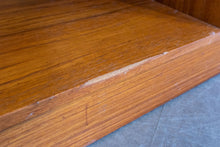 Load image into Gallery viewer, Vintage Teak Bookshelf with Adjustable Shelves
