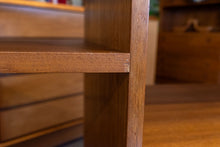Load image into Gallery viewer, Vintage Teak Bookshelf with Adjustable Shelves
