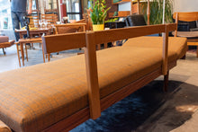 Load image into Gallery viewer, Vintage Teak and Afromosia framed Daybed

