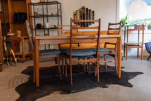 Load image into Gallery viewer, Restored Teak Drawleaf Dining Table
