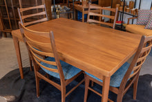 Load image into Gallery viewer, Restored Teak Drawleaf Dining Table
