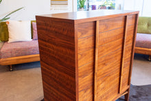 Load image into Gallery viewer, Vintage Walnut Tallboy Dresser
