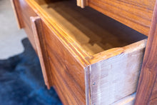 Load image into Gallery viewer, Vintage Walnut Tallboy Dresser
