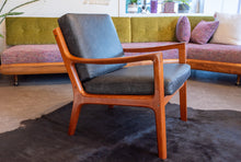 Load image into Gallery viewer, Restored France and Son Ole Wanscher Teak Lounge Chair
