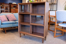 Load image into Gallery viewer, Vintage Honderich Walnut Display Cabinet
