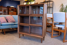 Load image into Gallery viewer, Vintage Honderich Walnut Display Cabinet
