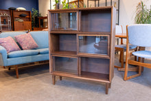 Load image into Gallery viewer, Vintage Honderich Walnut Display Cabinet
