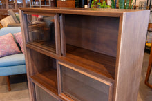 Load image into Gallery viewer, Vintage Honderich Walnut Display Cabinet
