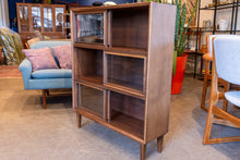 Load image into Gallery viewer, Vintage Honderich Walnut Display Cabinet
