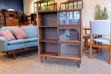Load image into Gallery viewer, Vintage Honderich Walnut Display Cabinet
