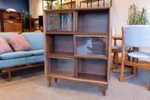 Load image into Gallery viewer, Vintage Honderich Walnut Display Cabinet
