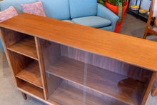 Load image into Gallery viewer, Vintage Walnut Curio Display Cabinet
