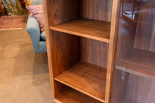 Load image into Gallery viewer, Vintage Walnut Curio Display Cabinet
