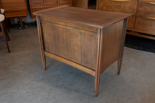Load image into Gallery viewer, Vintage Walnut Record Stand
