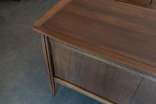 Load image into Gallery viewer, Vintage Walnut Record Stand
