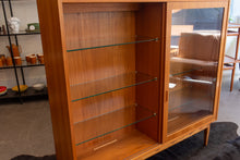 Load image into Gallery viewer, Vintage Teak Display Cabinet by Poul Hundevad on a Custom Base
