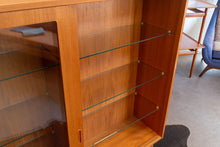Load image into Gallery viewer, Vintage Teak Display Cabinet by Poul Hundevad on a Custom Base
