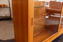 Load image into Gallery viewer, Vintage Teak Display Cabinet by Poul Hundevad on a Custom Base
