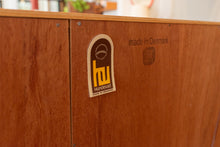 Load image into Gallery viewer, Vintage Teak Display Cabinet by Poul Hundevad on a Custom Base
