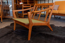 Load image into Gallery viewer, Restored Danish Teak Lounge Chair with Custom Premium Upholstery
