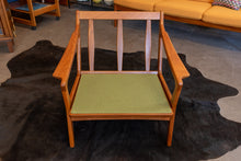 Load image into Gallery viewer, Restored Danish Teak Lounge Chair with Custom Premium Upholstery
