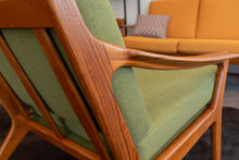 Load image into Gallery viewer, Restored Danish Teak Lounge Chair with Custom Premium Upholstery

