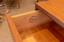 Load image into Gallery viewer, Vintage Teak Six Drawer Dresser
