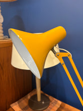 Load image into Gallery viewer, Vintage Yellow Luxo Desk Lamp
