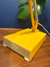 Load image into Gallery viewer, Vintage Yellow Luxo Desk Lamp
