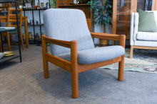 Load image into Gallery viewer, Restored Domino Mobler Teak Lounge Chair
